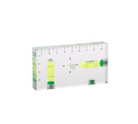 High Accurate Magnetic Spirit Level Ruler, Multi-Functional Mini Level Bubble, Works in Multiple Orientations Clear and Easy to Read, Small Pocket Leveller for DIY Construction Caravan & Woodwork