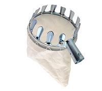 High-Altitude Fruit Collector with Bag Portable Fruit Picker Metal Fruit Picking Tool Gardening Farm Picking Basket Catch Basket Fruit Catcher Harvest Picking Tool for Picking Apples Citrus Pear