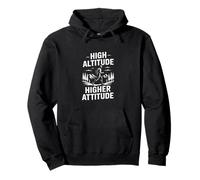 High Altitude Higher Attitude Mountain Lover Pullover Hoodie