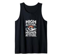 High Altitude Higher Attitude Mountain Lover Tank Top