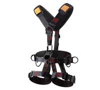 High Altitude Work Harness - Full Body Five Strap Safety Harness, Climbing Fall Arrest Equipment, Industrial Outdoor Gear, Secure Wind Power | Heavy Duty Protective Belt For Rock Climbing, Roofing