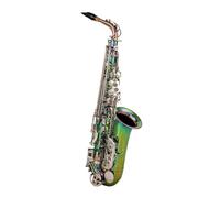 High Alto Eb Tune Saxophone Brass Dazzling Colour Lacquer Music Instrument E-flat Sax With Case Accessories (Color : 01)