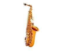 High Alto Eb Tune Saxophone Brass Rose Gold Music Instrument E-flat Sax With Case Accessories (Color : 01)