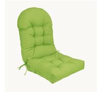 High Back Adirondack Chair Cushion Waterproof Rocking Chair Pillow Outdoor Patio Seat Cushion Comfortable Fruit Green Seat Pad for Garden Furniture