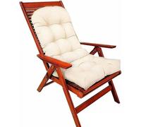 High Back Cushions for Adirondack Chair Seat Cushion for Deckchair Deck Chair Seat Cushion Cushion for Garden Chairs Beach Chair Rocking Chair Chair Cushion 110x50 Cm (Color : Dome+Oxford-off