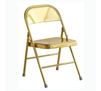 High Back Desk Chairs,Metal Folding Chair Backrest Portable Home Dining Study Outdoor Weddings Events