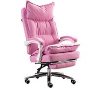 High Back Executive Chair for Big & Tall Office Recliner with ArmrestsComfortable Fabric DesignSupports Up to 330 lbsPerfect for Long Hours