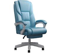 High Back Executive Office Chair for Big and Tall Adjustable Height Tilt Function Nano Tech Fabric Modern Swivel Design Ergonomic Task Chair with Armrests
