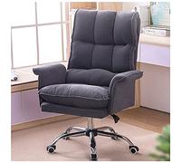 High Back Office Chair with Soft Upholstery Ergonomic Support & Recline Function Adjustable Swivel Desk & Gaming Chair for Home Executive Comfort Seat