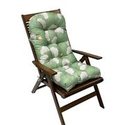 High Back Rocking Chair Cushs Replacement Cushs for Patio Rockers Tied Wicker Seat Cushs for Outdoor Loun Chairs Perfect for Porch & Garden (Chairs Not Included)