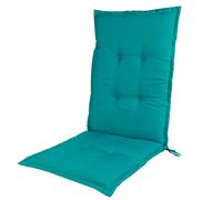 High-Backed Garden Chair Cushions - 120x50 cm UV-Resistant Seat Cushions with Retaining Straps Perfect for Garden Furniture & Folding Chairs Outdoor Comfort & Style