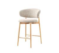 High Bar Stools - Comfortable Soft Fabric Chairs for Home, Tavern & Restaurant, Stylish Seating for Dining & Entertaining, Ideal for Living Room Use