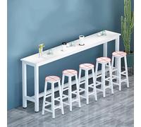 High Bar Table for Home & Restaurant - Outdoor Breakfast Table with Radiator Design Perfect for Kitchen & Dining Room Stylish & Space-Saving (Chairs Not Included)
