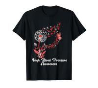 High Blood Pressure Awareness Butterfly High Blood Pressure T-Shirt