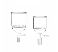High Borosilicate Glass Buchner Funnel - Suction Filter Funnel with 24mm Caliber - 35ml to 1000ml Capacity - 1 Pack(35ml)