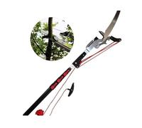 high Branch Saw， Professional Telescopic Tree Pruner Extendable Pruning Saw Gardening Landscaping Branch Saw Lopper Tools(5.4m Red)