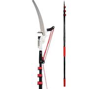 high Branch Saw， Telescopic Pole Saws,Professional Telescopic Tree Pruner Extendable Pruning Saw Gardening Landscaping Branch Saw Lopper Tools(24ft)