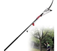 high Branch Saw， Telescopic Pole Saws,Professional Telescopic Tree Pruner Extendable Pruning Saw Gardening,for Sawing and Shearing(18ft)