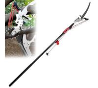 high Branch Saw, Telescopic Pole Saws,Professional Telescopic Tree Pruner Extendable Pruning Saw Gardening Landscaping Branch Saw Lopper Tools(18ft)