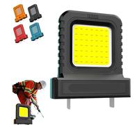 High Brightness Floodlight - for All Power Tool Batteries,Cordless Led Work Light,Battery Operated Floodlights Outdoor, Ip67waterproof,The Socket Spacing Can Be Adjusted Between 20.5-40.5mm (Blue)