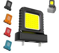 High Brightness Floodlight - for All Power Tool Batteries, Lighting Light for Electric Tools, Job Site LED Worklight for Outdoor for Workshops, Garages, Lathes, Factories (Black)