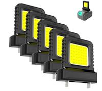 High Brightness Floodlight - for All Power Tool Batteries, Power Tool Lithium Battery Multiple Universal LED Work Lights, for Job Site, Security and Outdoor Work Fishing Camping (5pcs-Mix)