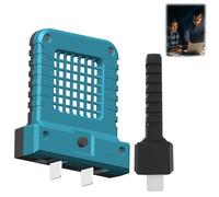 High Brightness Floodlight,Portable Outdoors Led Work Light,for All Power Tool Batteries,Cordless Flood Light,Waterproof Flashlight,Multiple Universal Led Work Lights,Security L/Ight,Green