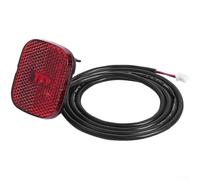 High-Brightness LED Tail Light for Ninebot F2 F2 Plus F2 Pro Electric Scooter, Waterproof Dustproof Rear Flashing Lamp, Easy Install Safety Accessory