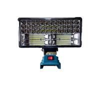 High Brightness LED Work Light Features USB Charging Ports Great for 18V Lithium Batteries for Camping and Emergencies LED Work Light