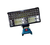 High Brightness LED Work Light Features USB Charging Ports Great for 18V Lithium Batteries for Camping and Emergencies LED Work Light