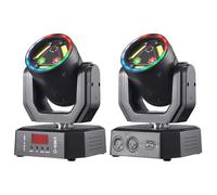 High Brightness Stage Light, 2pcs R+G lamp DMX 12CH Sound Active DJ Light, Strobe Flash Disco Light for Party Club KTV 2PCS
