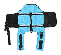 High Buoyancy Dog Life Jacket Adjustable Pet Safety Life Jacket Reflective Swimming (M)