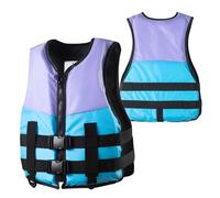 High-Buoyancy Fly Fishing Vest with Secure Fit & Multi-Pocket Design for River Trout Stream Fly Fishing Use(Blue,S)