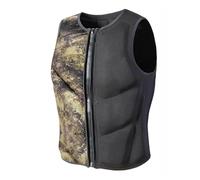 High Buoyancy Life Jacket for Adults, Swim Vest PFD for Water Sports, Kayaking Snorkeling Safety Gear, Surfing Swimming Flotation Aid(Camouflage,XS)