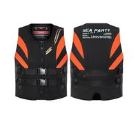 High Buoyancy Swim Vest, Adjustable Adults Safety Jacket, Neoprene Floating Aid for Kayaking, Boating, Surfing