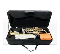 High C Key Three-tone Trumpet Adult Children Beginner Performance Level Brass Trumpet Instrument