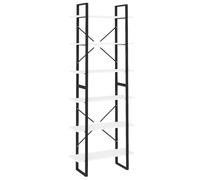 High Cabinet Bookcase Storage Cabinet Display Rack Shelving Bookshelf vidaXL