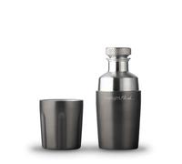 High Camp Flasks | Firelight Flask 375 | Stainless Steel | Gunmetal 375ml