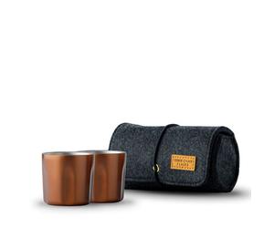 High Camp Flasks | Torch Shot Glass 2-Pack | Copper | WildBounds UK 2x 90 ml