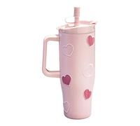 High Capacity 1200ml Stainless Steel Water Bottle with Comfortable Handle and Pearls Embellishment for Daily Hydrations Large Capacity Vacuumflask Flask