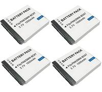 High Capacity - 4 x Rechargeable Battery for Panasonic Lumix Digital Cameras - 4 x Replacement for DMW-BCK7 / NCA-YN101 Battery - AAA Products®