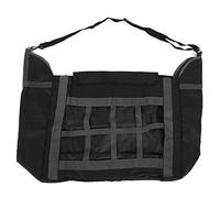 High Capacity 600D Oxford Cloth Horse Hay Bag, Large Grass Feeding Bag with Lid and Hanging Strap, Slow Feed Thatch Bag for Horses and Goats, Durable Ventilated Hay Net
