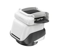 High-capacity automatic card shuffler for 4 decks features built-in 360 revolution technology battery for gaming party shufflers