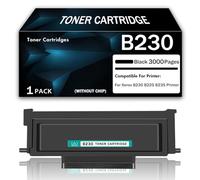 High Capacity B230 B225 B235 Black Toner Cartridge Compatible with Xerox B230 B225 B235 B225DNI B235DNI B230DNI Printer Cartridge 006R04399 006R04400 006R04401, No Chip,Black-3000 Pages