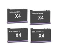 High Capacity Battery Fast Charging Case Storage Box，Compatible With Insta360 X4(4battery)