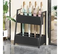 High-Capacity Commercial Umbrella Stand, - The Ultimate & Residential Storage Solution for Hotel Lobbies, Offices, and Home Entryways; Features Draining Functionality