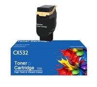 High-Capacity CX532 Toner Cartridge, Compatible with Lexmark Cs531dw and Cx532adwe Printers, 75M1HK0, 75M1HC0,Magenta