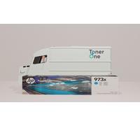 High Capacity HP 973X Cyan Ink Cartridge - F6T81AE