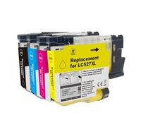 High Capacity LC527XL 527XL Compatible Ink Cartridge,Compatible for Brother MFC-J4350DW,MFC-J4550DW,MFC-J6760DW,MFC-J6960DW Printer(One set 4colors)