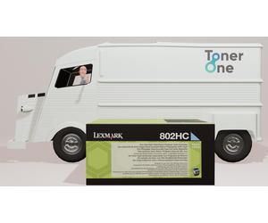 High Capacity Lexmark 80C2HC0 Toner Cartridge - Cyan